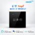 Tuya WiFi + RF Fan Speed Control Smart Touch Switch (Black)